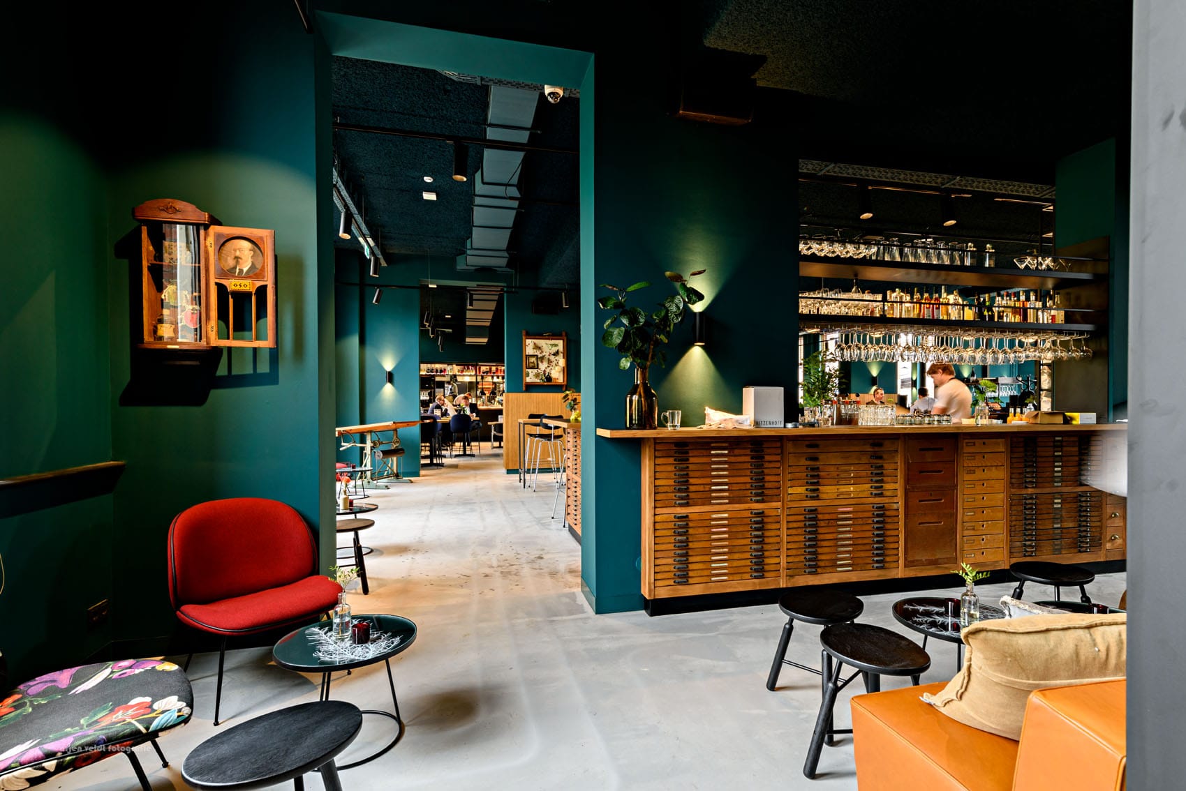 conscious hotel - westerpark bar area